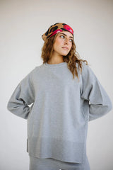 Knit set in grey