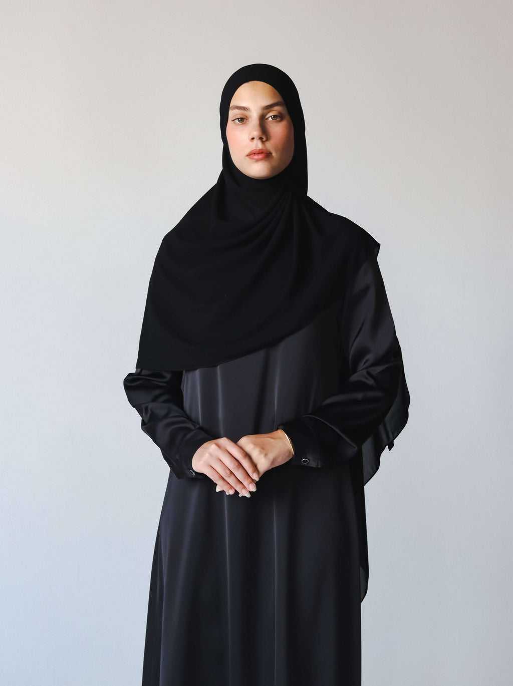 Basic Stain Abaya 051