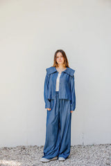 Denim set- Dark shade