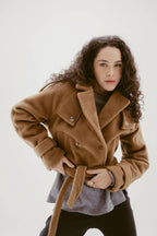 Cozy Belted Jacket