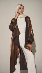 Shimmer Emilia Kaftan in Firey Grey