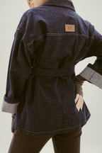 Dots Denim Jacket