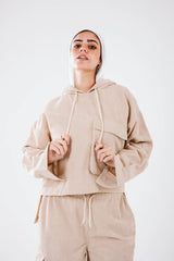 Cargo loose set in beige