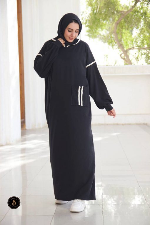 Umrah Prayer Gown with Hood
