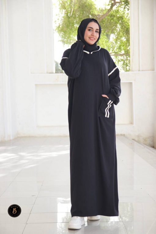 Umrah Prayer Gown with Hood