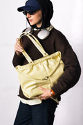 SCRUNCH BAG YELLOW
