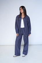 Relaxed Denim Pants