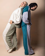 Gold Cotton Velvet Lounge Pants