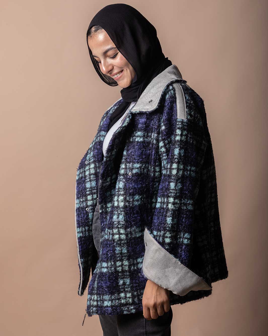 Diamond Fleece Teddy Bear Functional Jacket