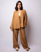 Esraa Pure Linen Top