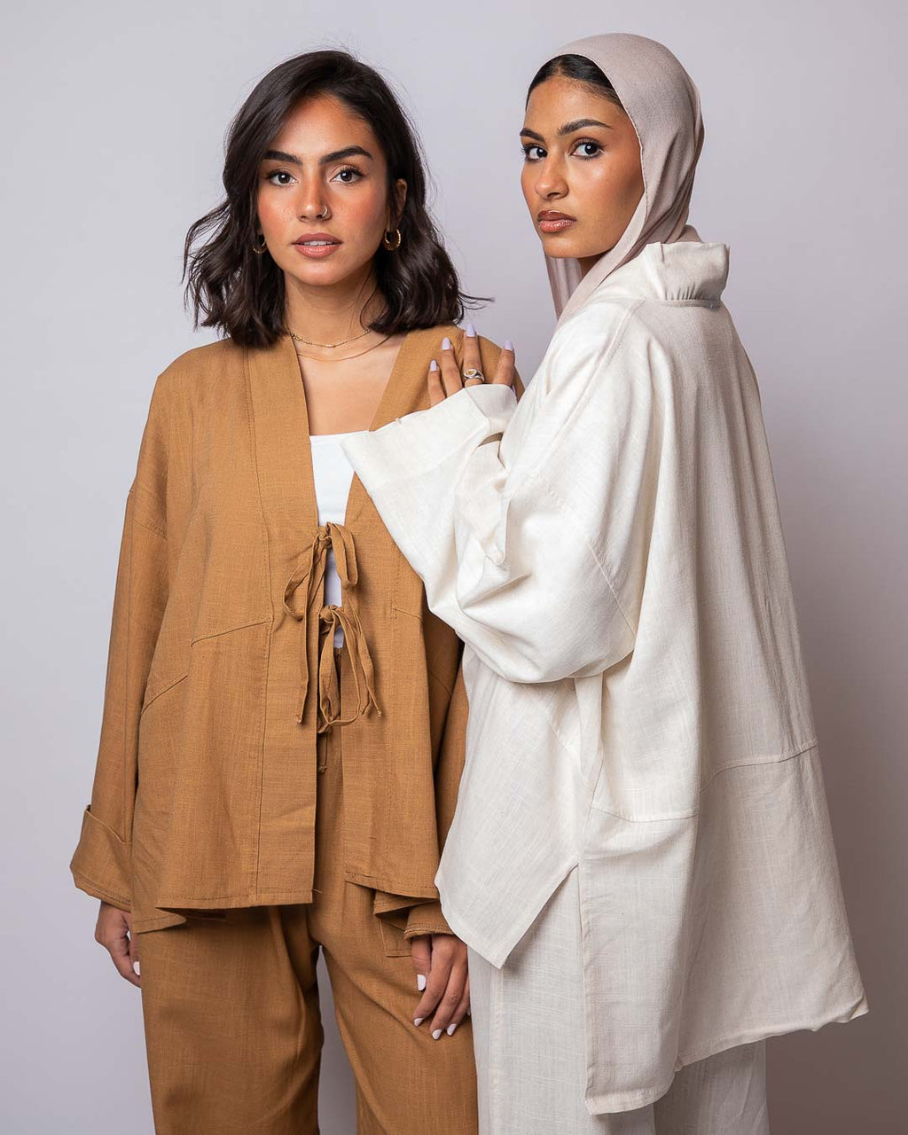 Esraa Pure Linen Top
