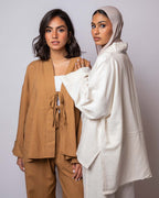 Esraa Pure Linen Top