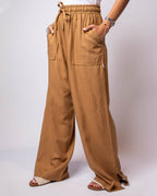 Esraa Pure Linen Pants