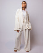 Esraa Pure Linen Top