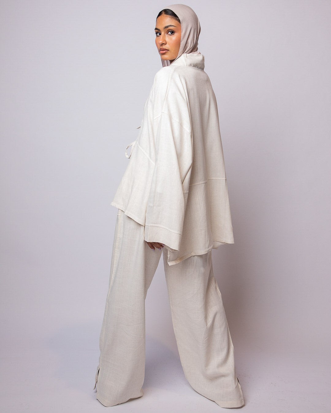 Esraa Pure Linen Top
