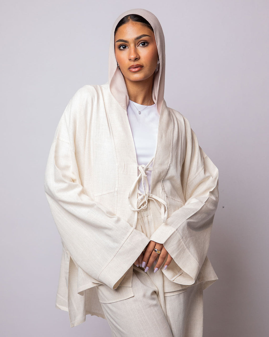 Esraa Pure Linen Top