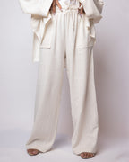Esraa Pure Linen Pants