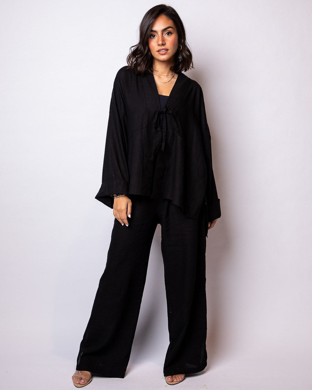 Esraa Pure Linen Top