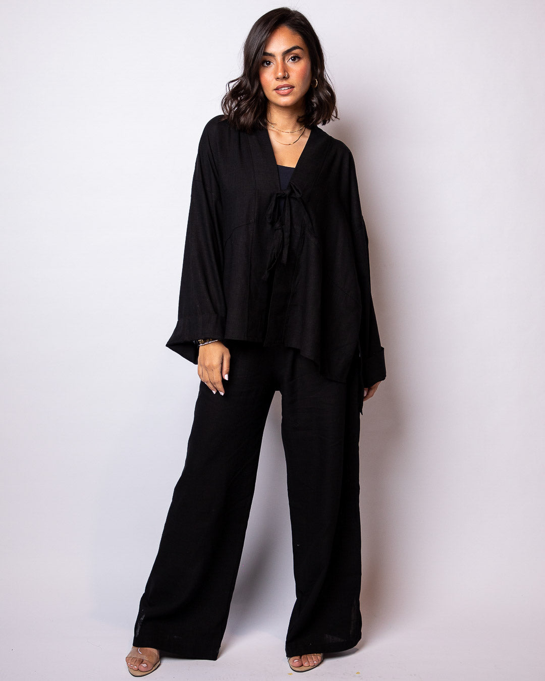 Esraa Pure Linen Top
