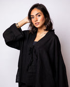 Esraa Pure Linen Top