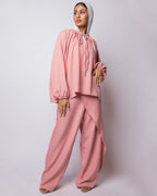 Alaa Linen Blouse