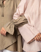 Sanaa Wrinkled Cotton Blouse