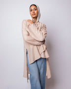 Sanaa Wrinkled Cotton Blouse