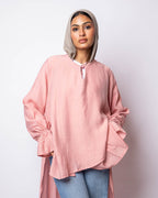 Sanaa Wrinkled Cotton Blouse