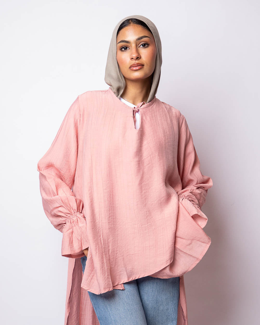 Sanaa Wrinkled Cotton Blouse