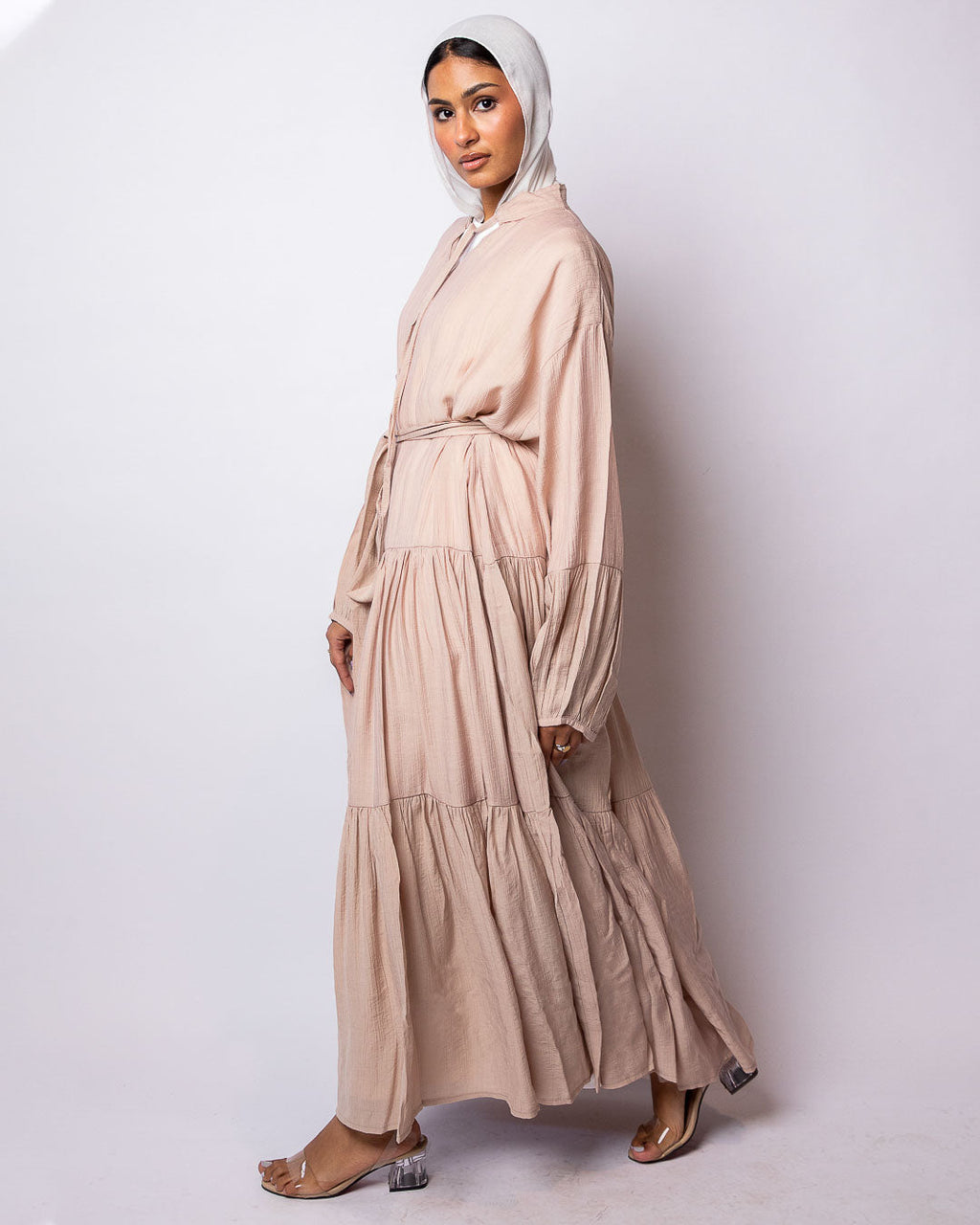 Mona Wrinkled Cotton Dress