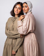 Mona Wrinkled Cotton Dress