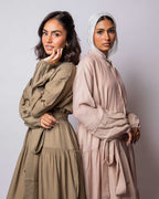 Mona Wrinkled Cotton Dress