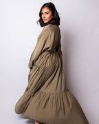 Mona Wrinkled Cotton Dress