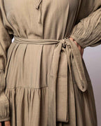 Mona Wrinkled Cotton Dress