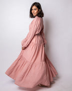 Mona Wrinkled Cotton Dress