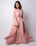 Mona Wrinkled Cotton Dress