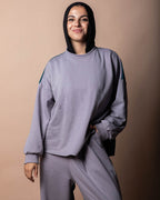 Gold Cotton Velvet Lounge Set