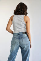 Mom Fit Jeans - Blue