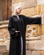 THE PHARAONIC LOTUS LINEN KIMONO