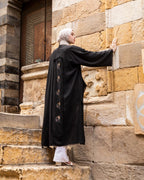 THE PHARAONIC LOTUS LINEN KIMONO