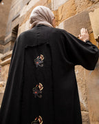 THE PHARAONIC LOTUS LINEN KIMONO