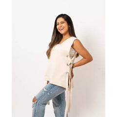 Beige vest