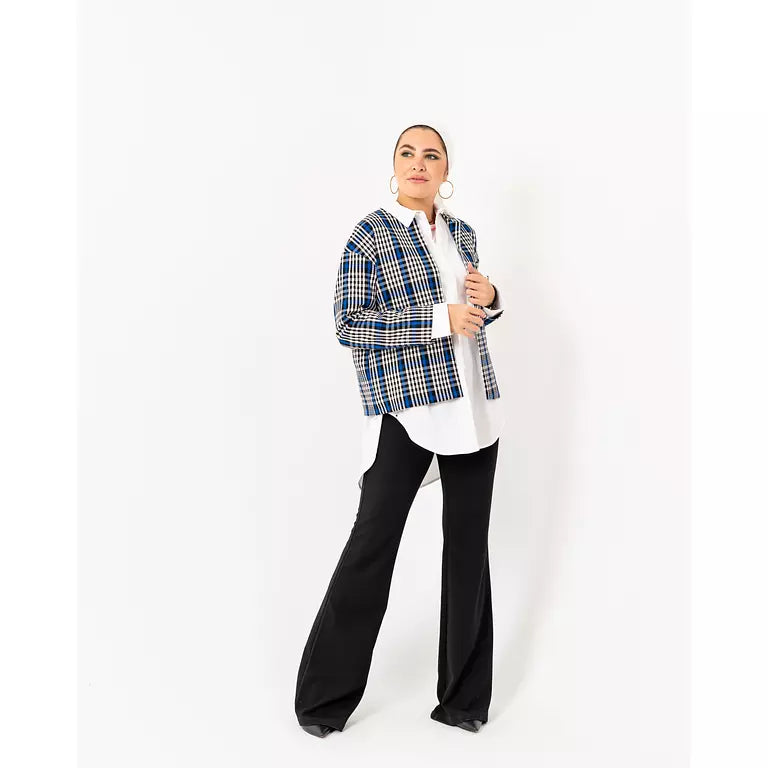 Checkered Blazer