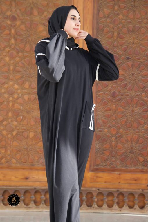 Umrah Prayer Gown with Hood