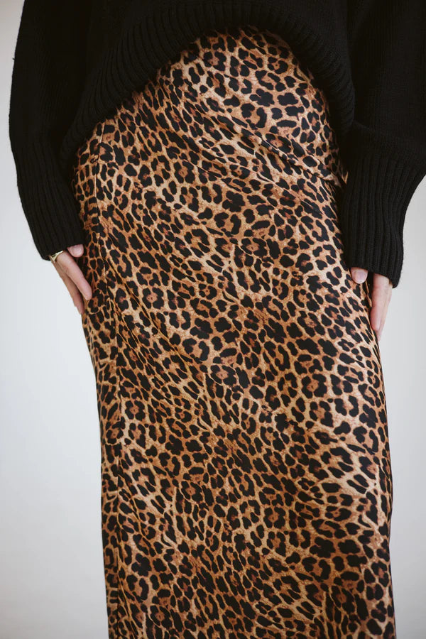 Leopard skirt
