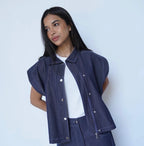 Denim Vest Only