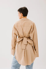 Ribbon chemise in cafe. (Available only at leilet el eid bazar)