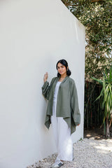 Good feels kimono in olive