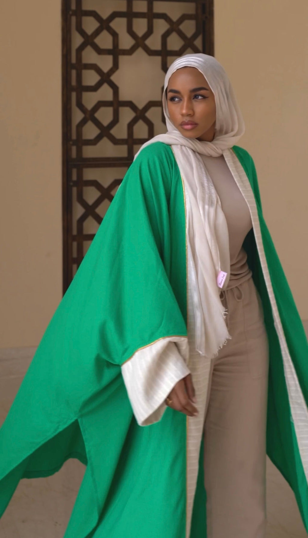 DAHAB LINEN KIMONO