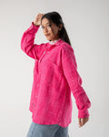 Sapphire Tweed Shirt